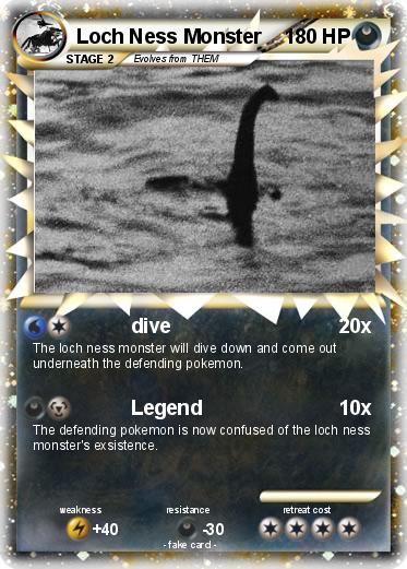 Pokemon Loch Ness Monster