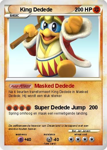 Pokemon King Dedede