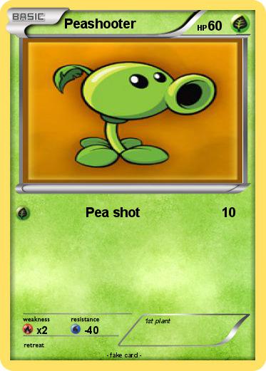 Pokemon Peashooter