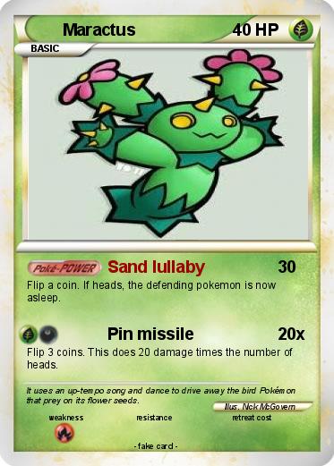Pokemon Maractus