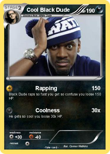 Pokemon Cool Black Dude