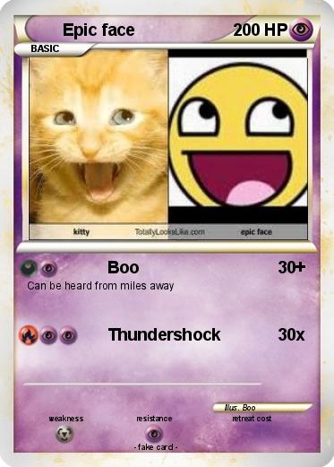 Pokemon Epic face