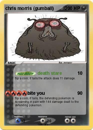 Pokemon chris morris (gumball)