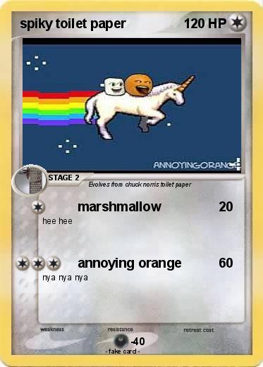 Pokemon spiky toilet paper