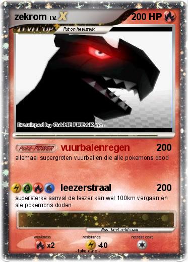 Pokemon zekrom