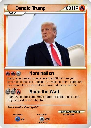 Pokemon Donald Trump
