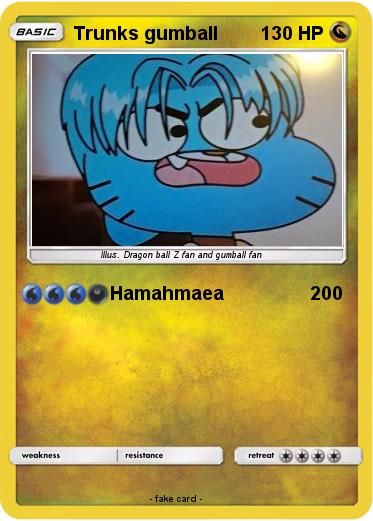 Pokemon Trunks gumball