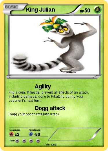 Pokemon King Julian