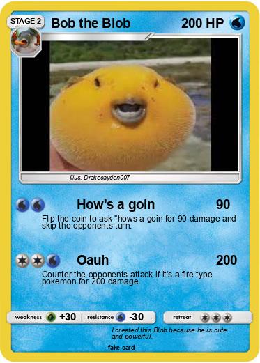 Pokemon Bob the Blob
