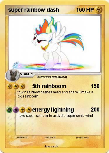 Pokemon super rainbow dash