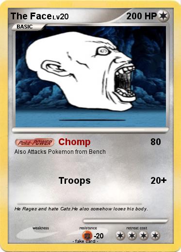 Pokemon The Face