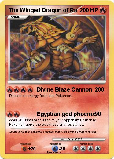 Pokemon The Winged Dragon of Ra