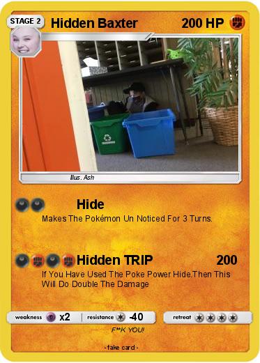 Pokemon Hidden Baxter