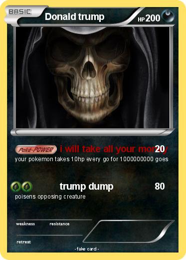 Pokemon Donald trump