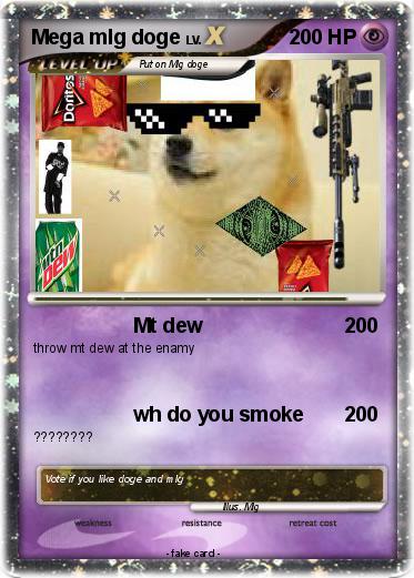 Pokemon Mega mlg doge