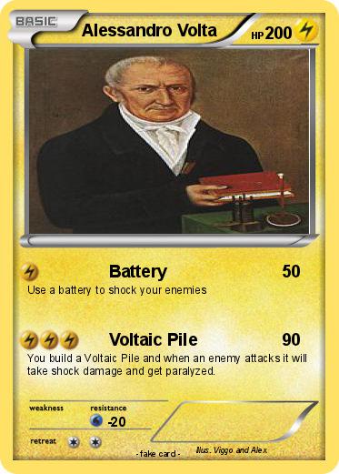 Pokemon Alessandro Volta