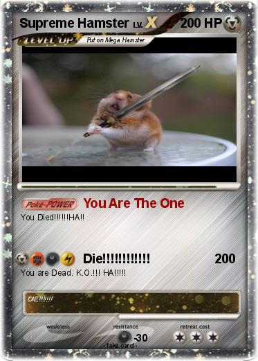 Pokemon Supreme Hamster