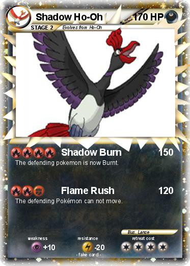 Pokemon Shadow Ho-Oh