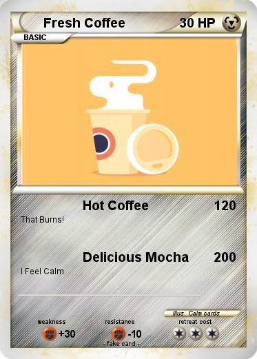 Pokemon Fresh Coffee