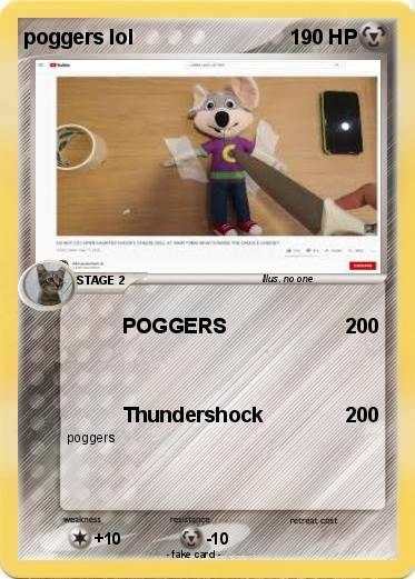 Pokemon poggers lol