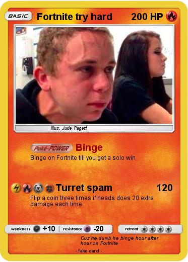 Pokemon Fortnite try hard