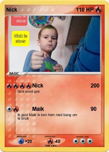 Pokemon Nick