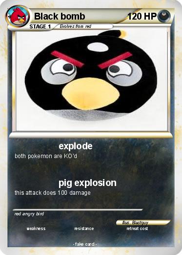 Pokemon Black bomb