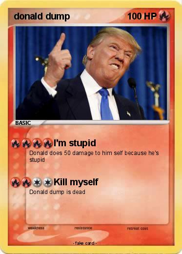 Pokemon donald dump