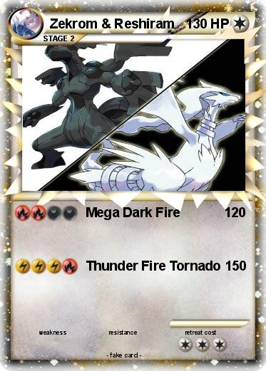 Pokemon Zekrom & Reshiram