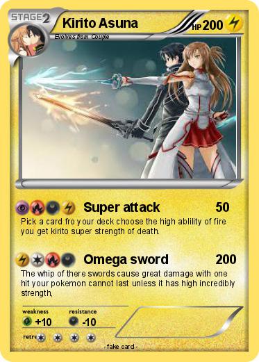 Pokemon Kirito Asuna