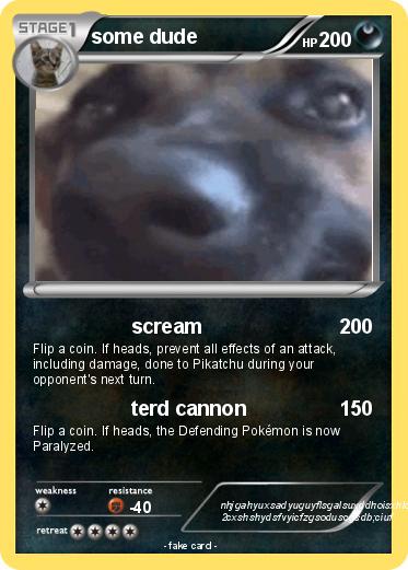 Pokemon some dude