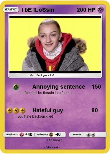 Pokemon I bE fLoSsin