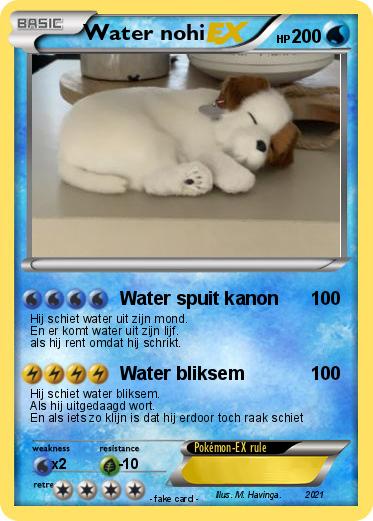Pokemon Water nohi