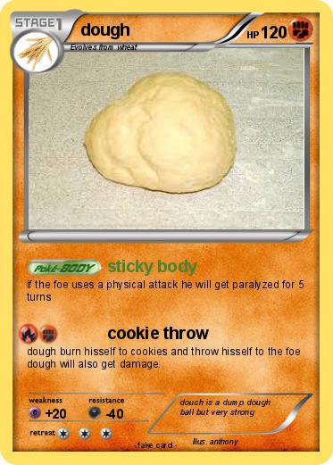 Pokemon dough