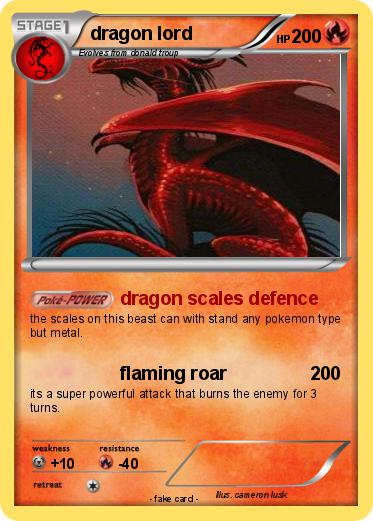 Pokemon dragon lord