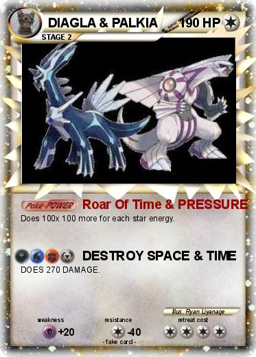 Pokemon DIAGLA & PALKIA