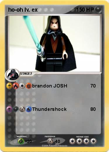 Pokemon ho-oh lv. ex