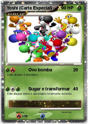 Pokemon Yoshi (Carta Especial)