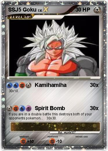 Pokemon SSJ5 Goku