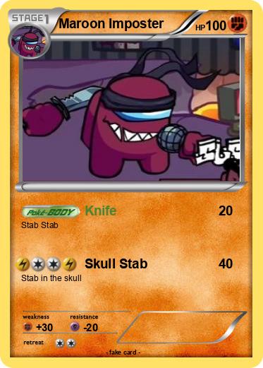 Pokemon Maroon Imposter