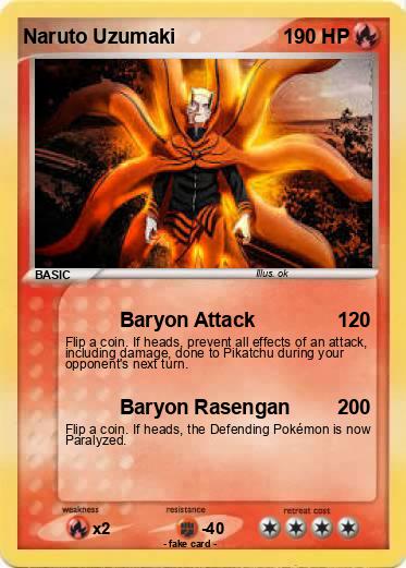 Pokemon Naruto Uzumaki