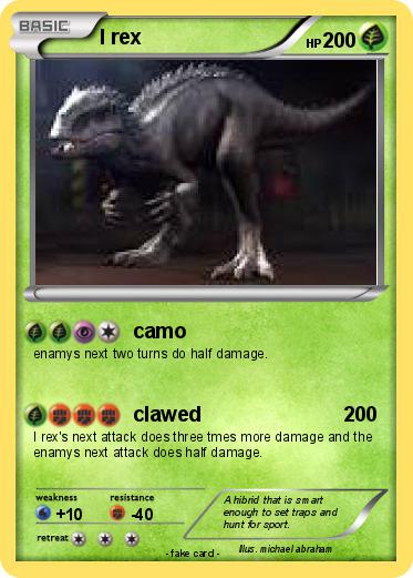 Pokemon I rex
