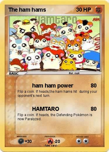Pokemon The ham hams