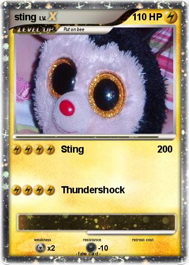 Pokemon sting