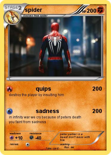 Pokemon spider