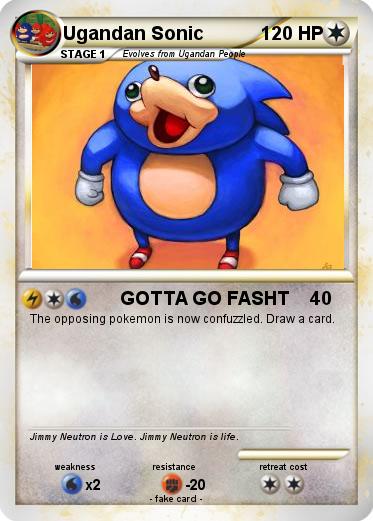 Pokemon Ugandan Sonic