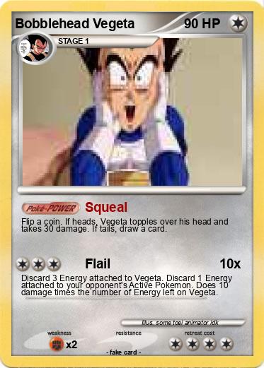 Pokemon Bobblehead Vegeta