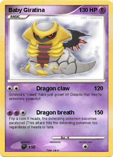 Pokemon Baby Giratina