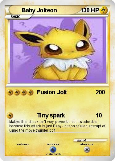 Pokemon Baby Jolteon
