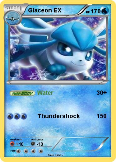 Pokemon Glaceon EX